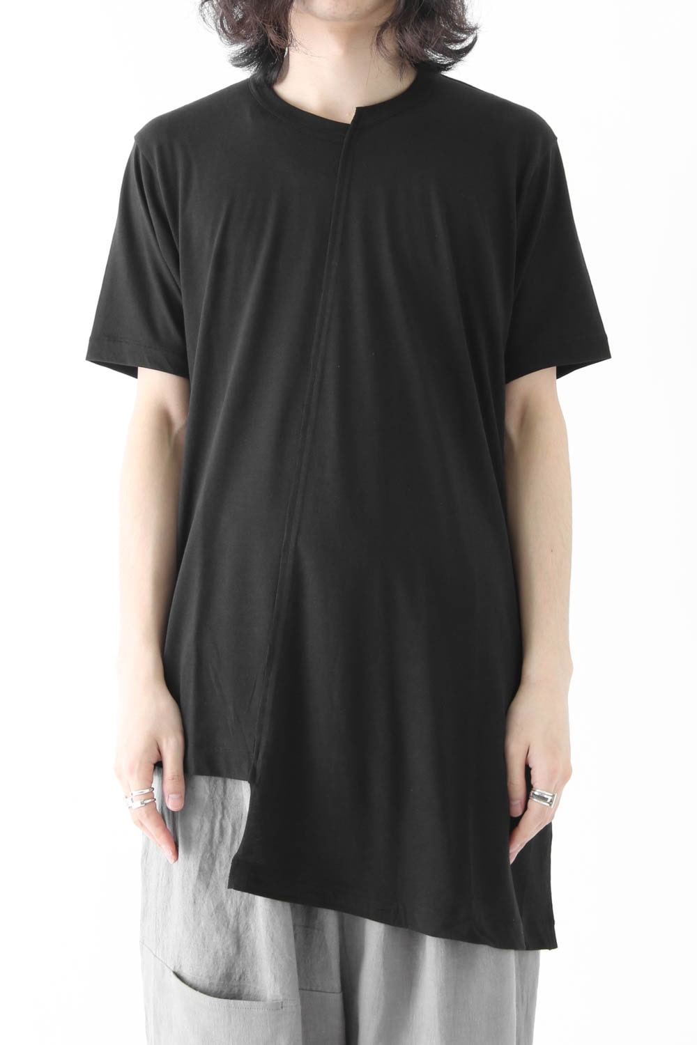 Oblique Panel Short Sleeve