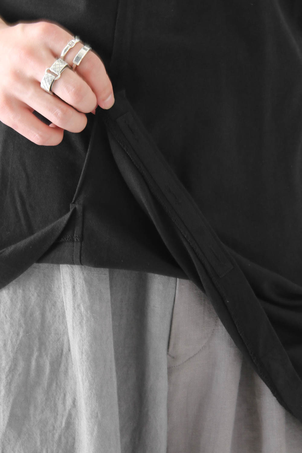 Oblique Panel Short Sleeve