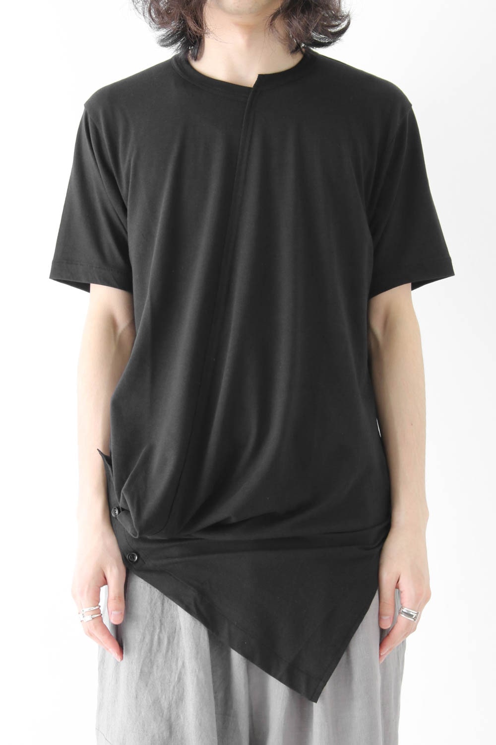 Oblique Panel Short Sleeve