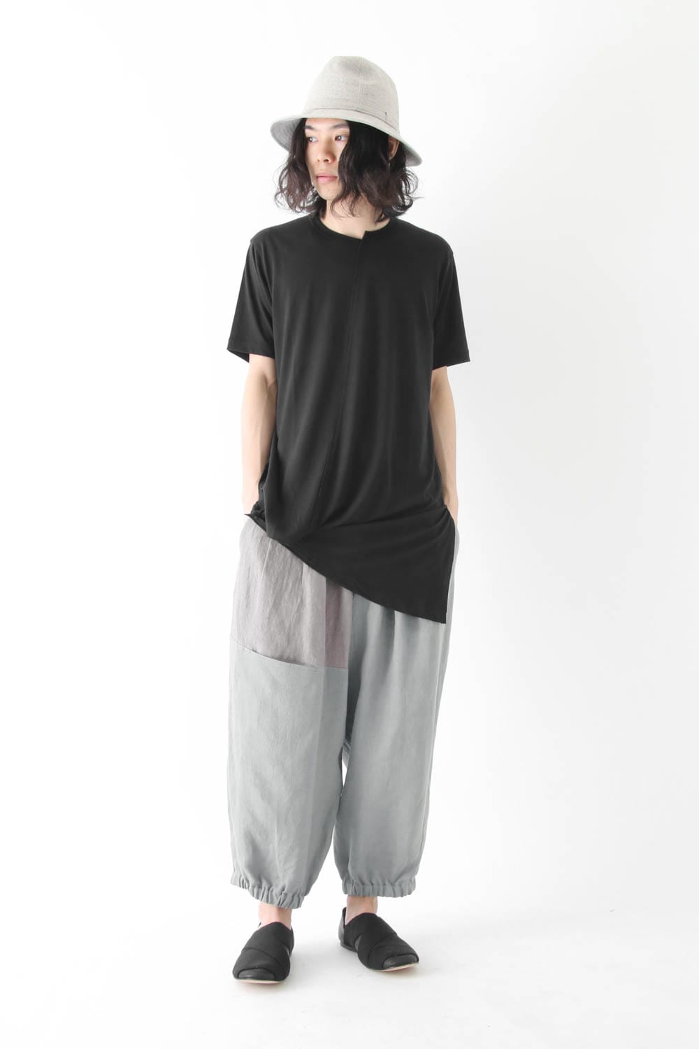 Oblique Panel Short Sleeve