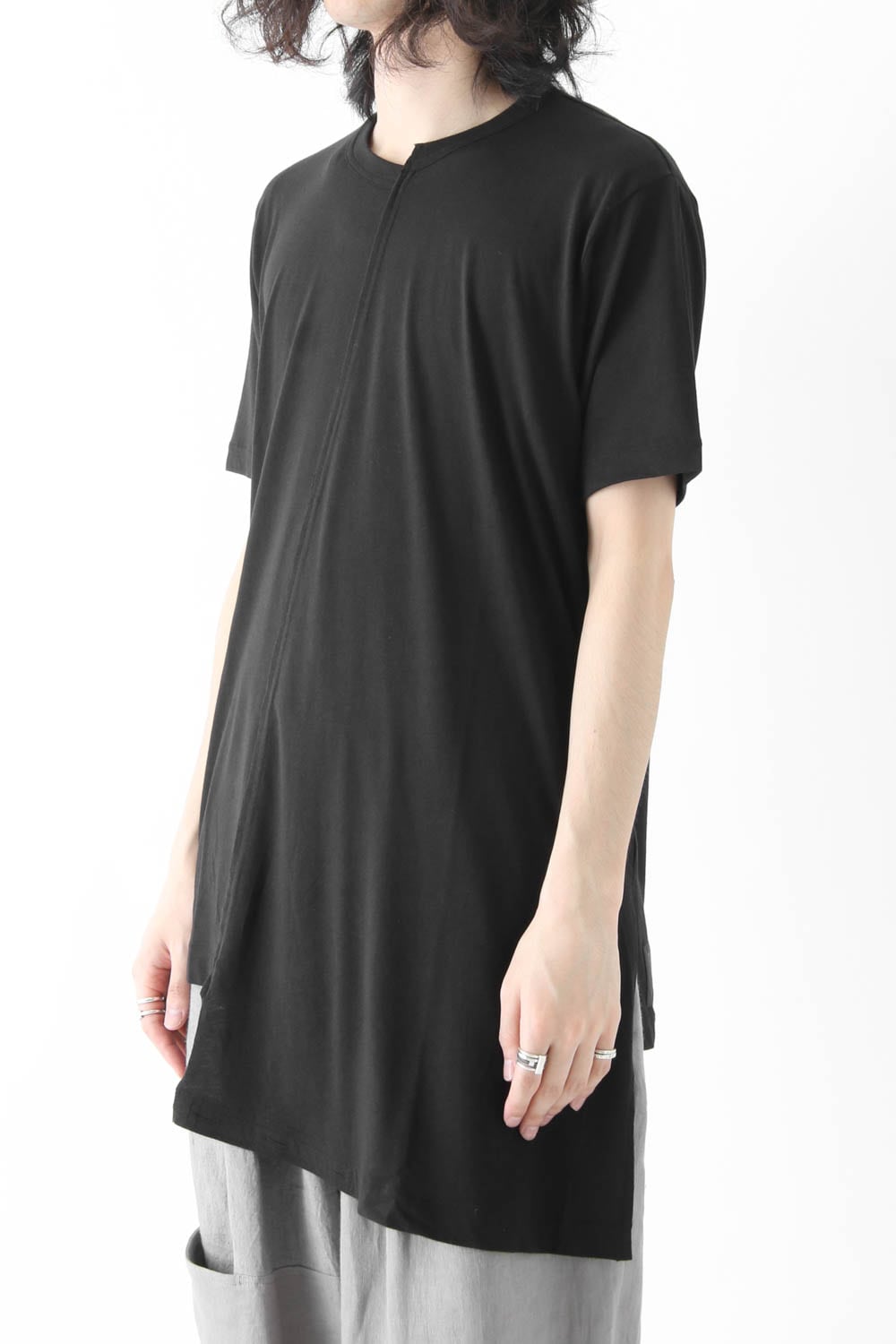 Oblique Panel Short Sleeve