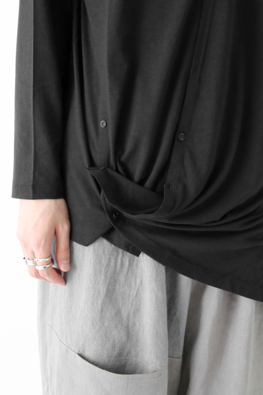 Oblique Panel Long Sleeve