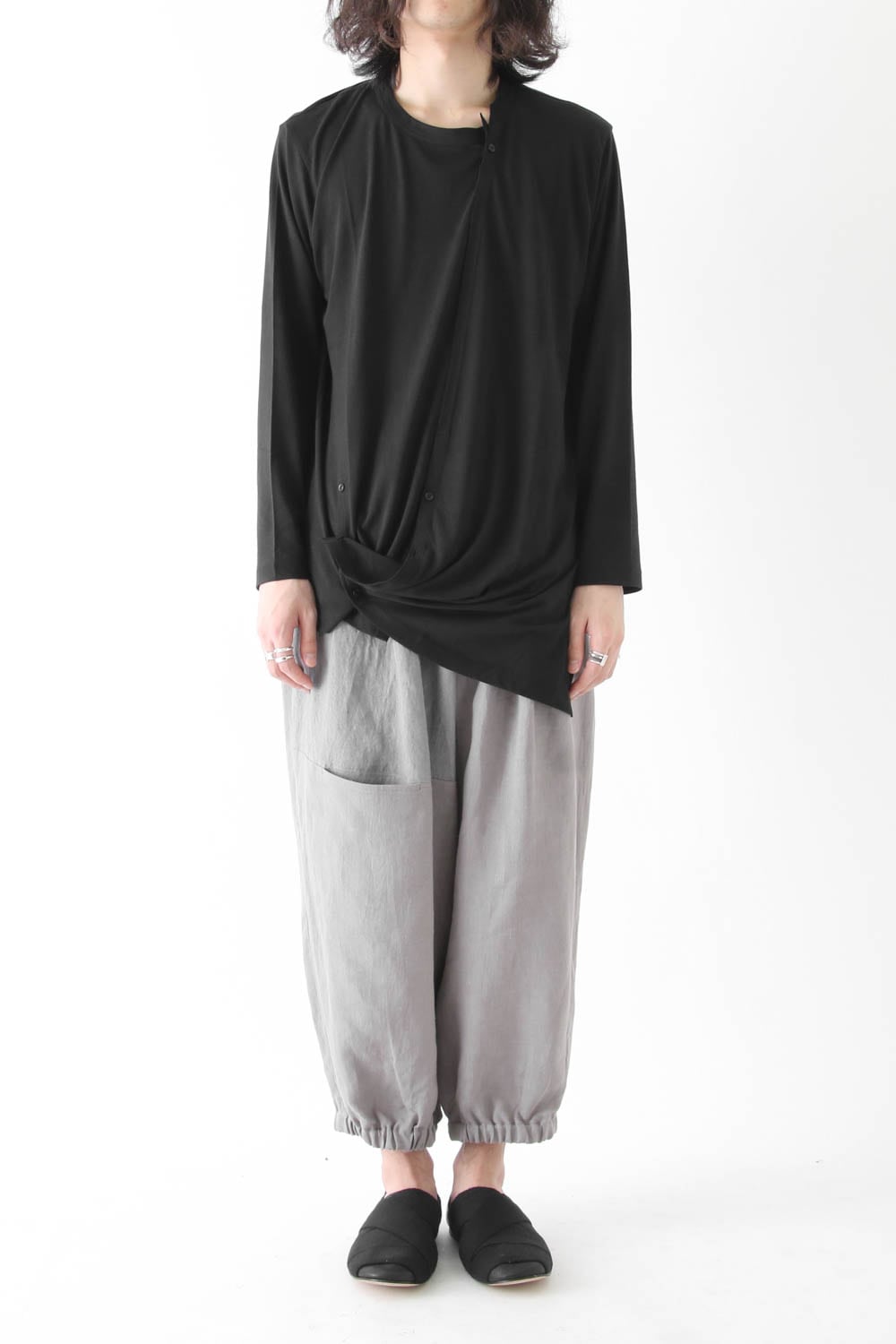 Oblique Panel Long Sleeve
