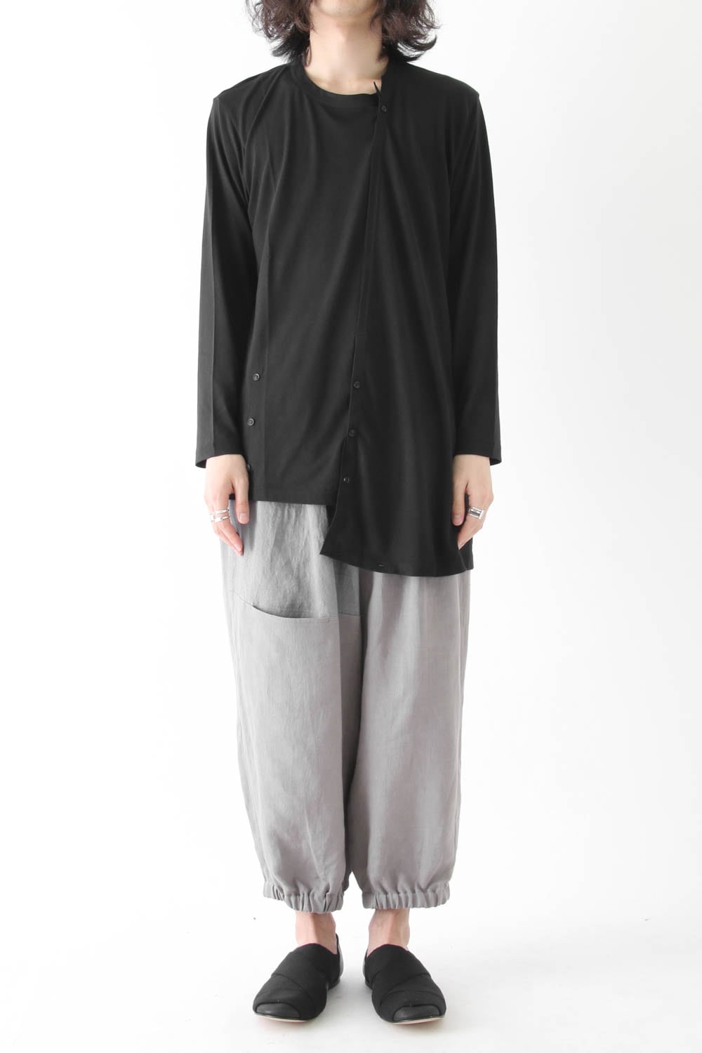 Oblique Panel Long Sleeve