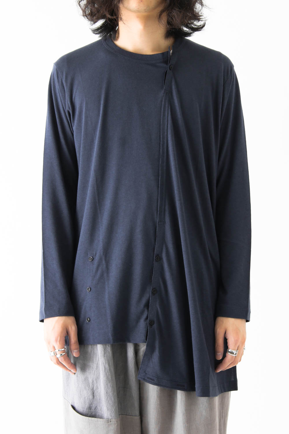 Oblique Panel Long Sleeve