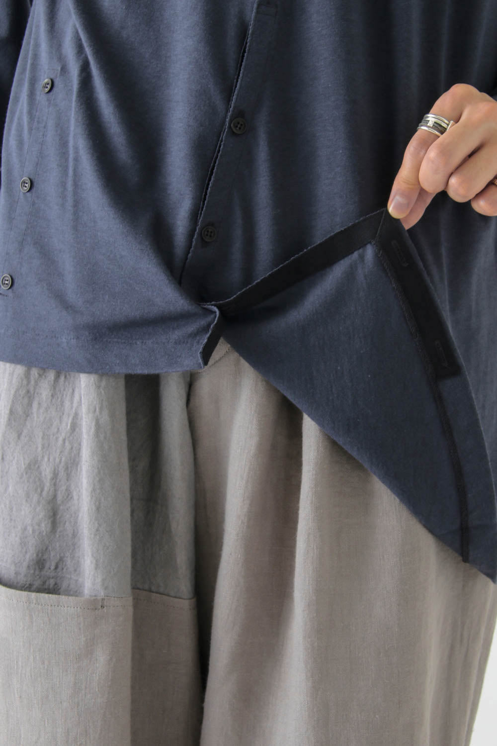 Oblique Panel Long Sleeve