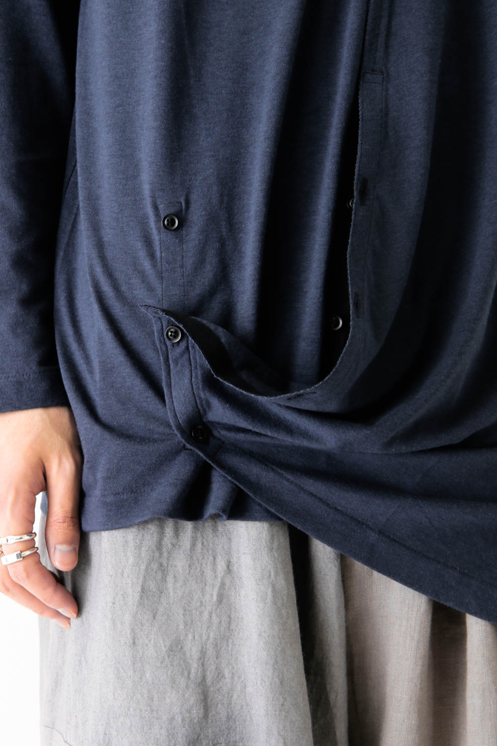 Oblique Panel Long Sleeve