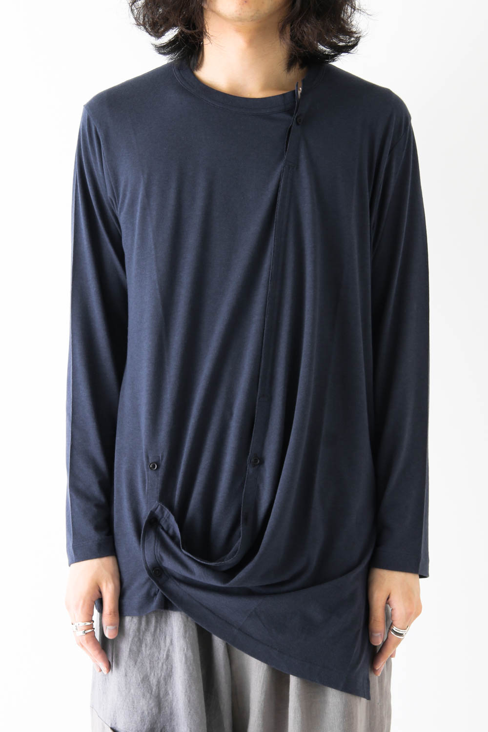 Oblique Panel Long Sleeve