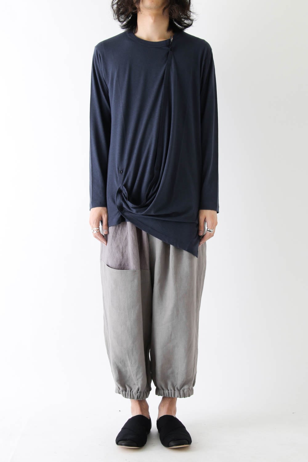 Oblique Panel Long Sleeve