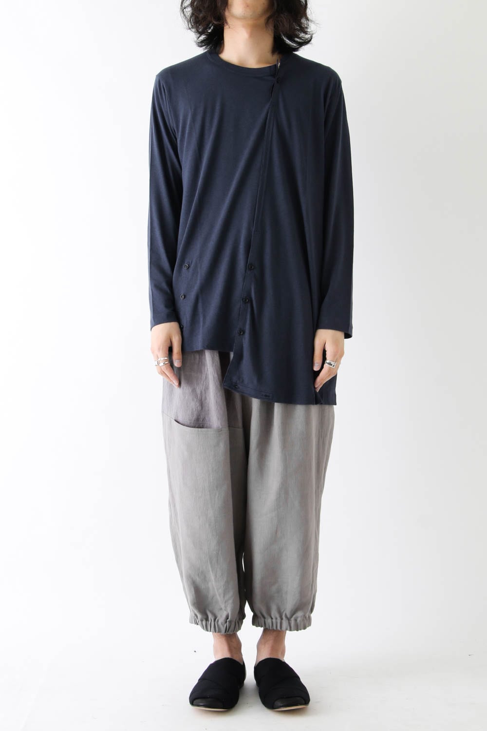 Oblique Panel Long Sleeve