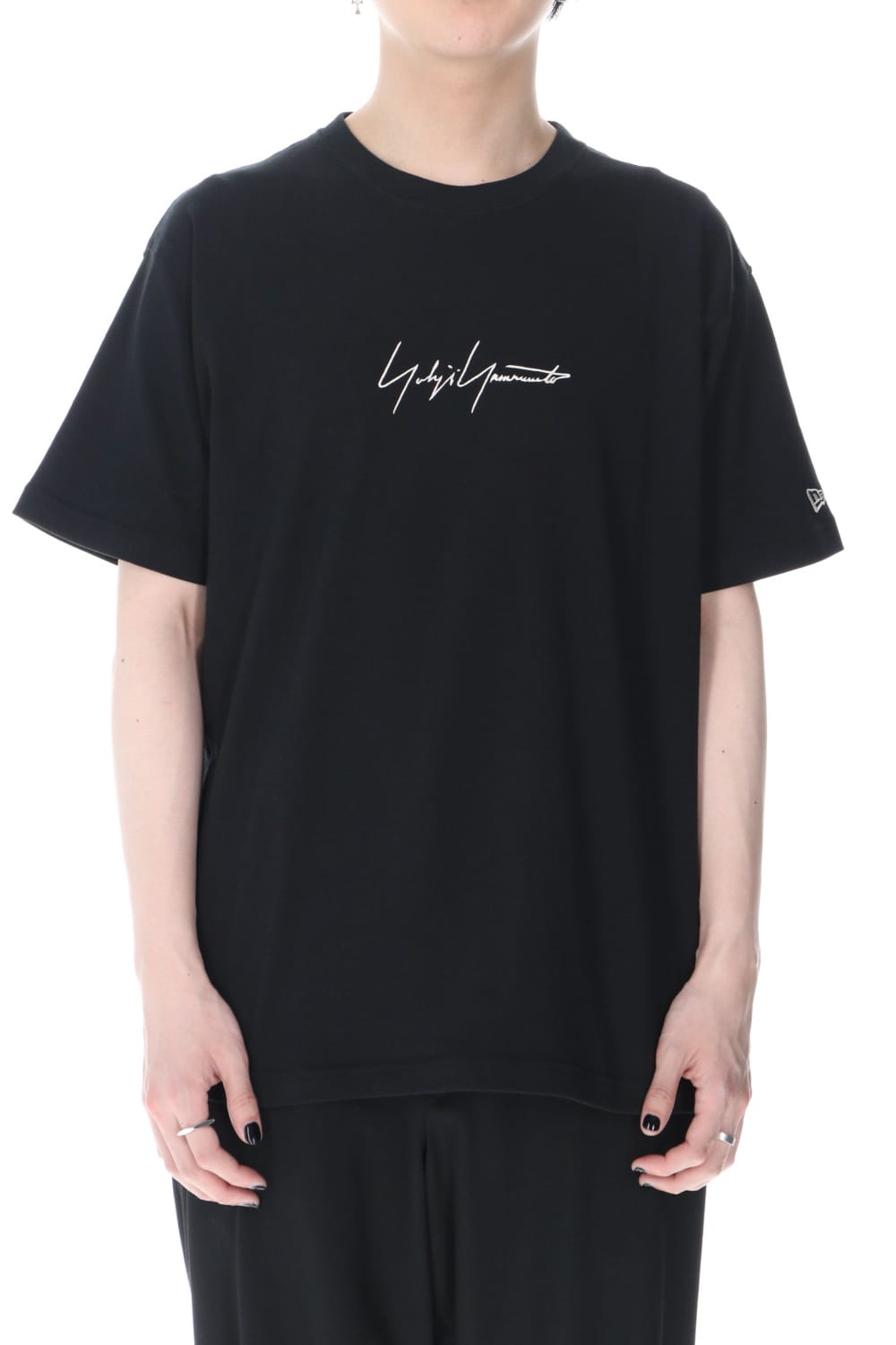 New Era × Yohji Yamamoto Short sleeve T-shirt