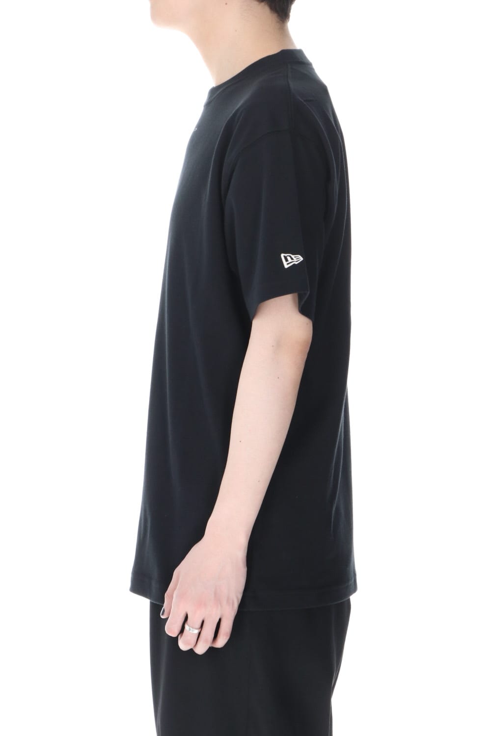 New Era × Yohji Yamamoto Front print Short sleeve T-shirt