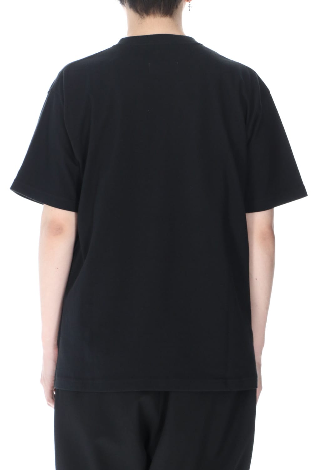 New Era × Yohji Yamamoto Front print Short sleeve T-shirt