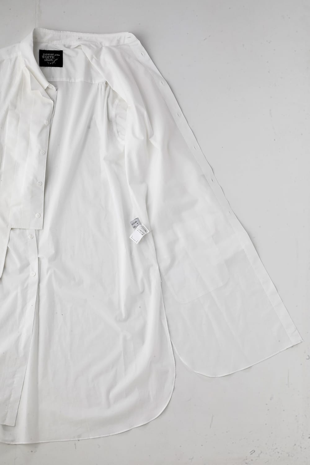 Front Double Pleats Big Blouse