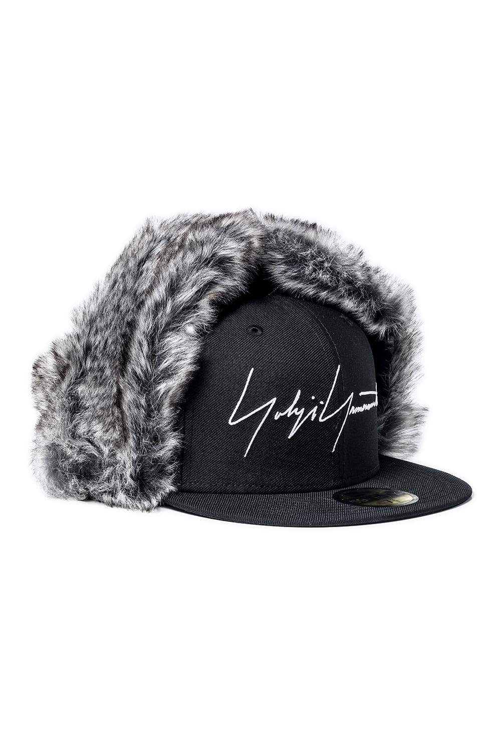 New Era × Yohji Yamamoto 59FIFTY Dog Ear YY LOGO Cap
