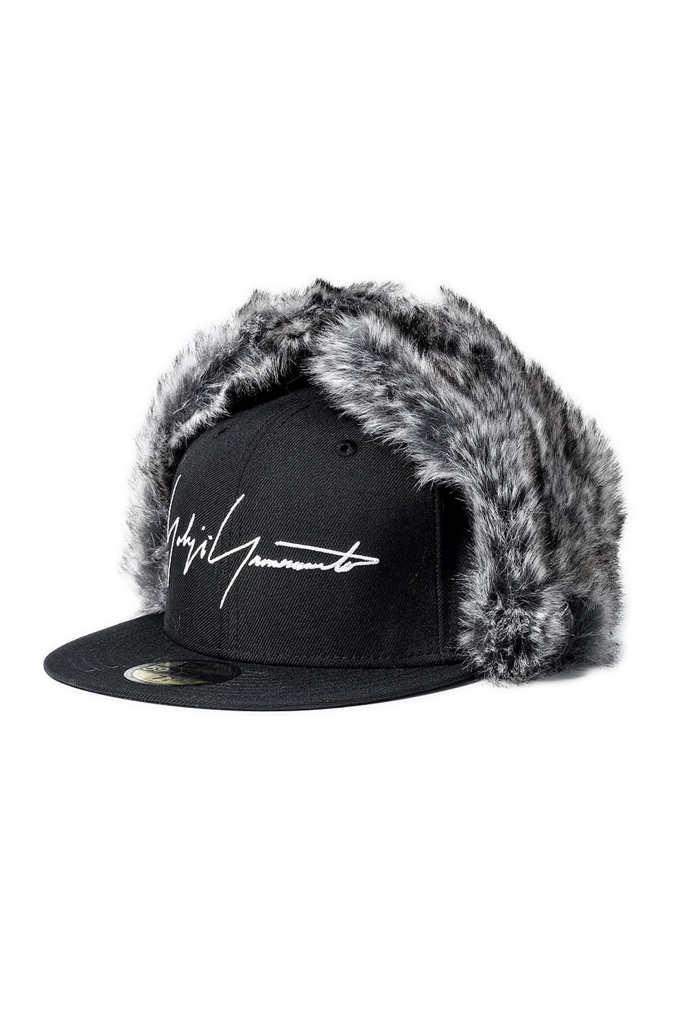 New Era × Yohji Yamamoto 59FIFTY Dog Ear YY LOGO Cap