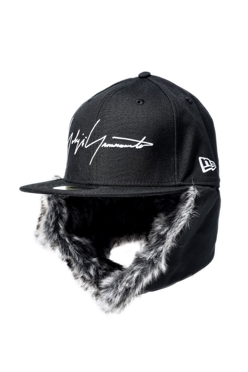 New Era × Yohji Yamamoto 59FIFTY Dog Ear YY LOGO Cap
