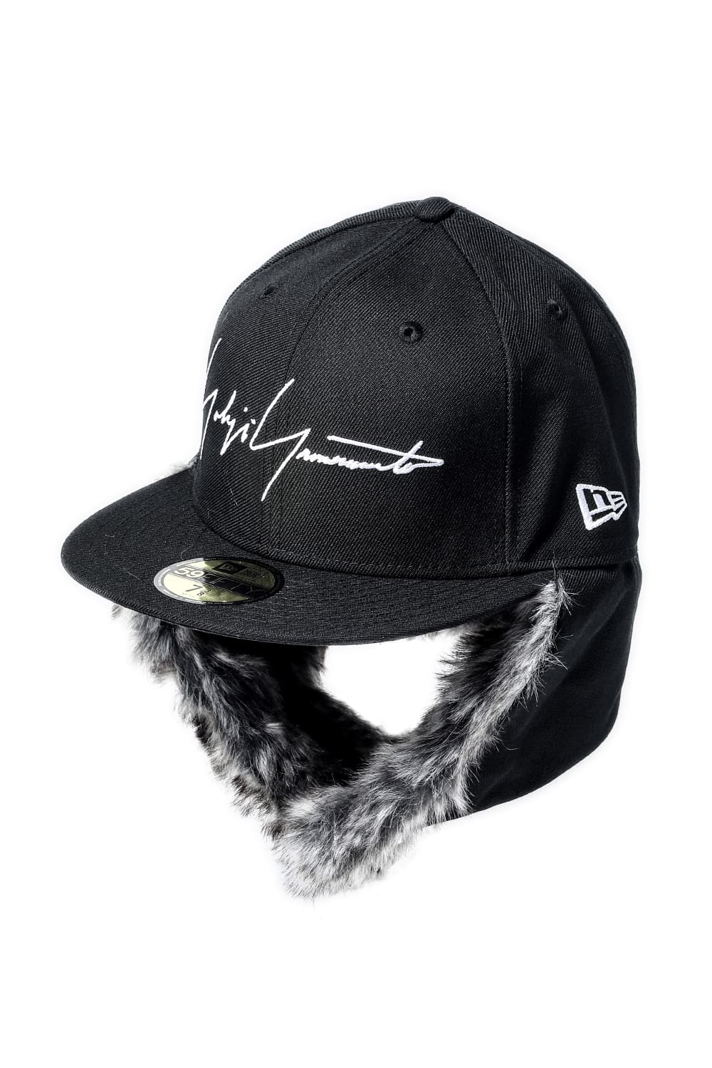 New Era × Yohji Yamamoto 59FIFTY Dog Ear YY LOGO Cap