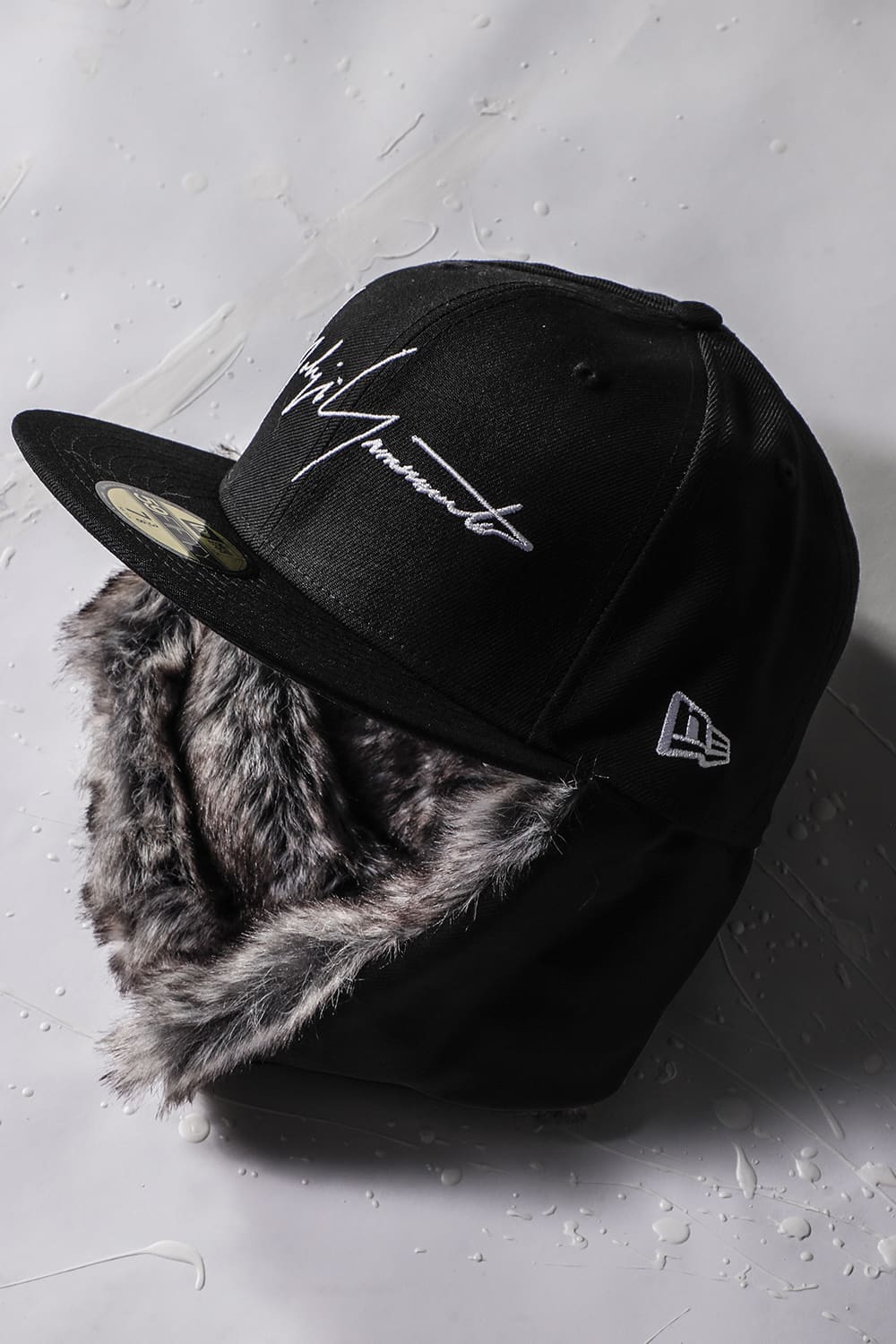 New Era × Yohji Yamamoto 59FIFTY Dog Ear YY LOGO Cap