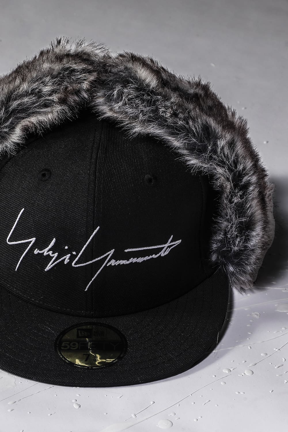 New Era × Yohji Yamamoto 59FIFTY Dog Ear YY LOGO Cap