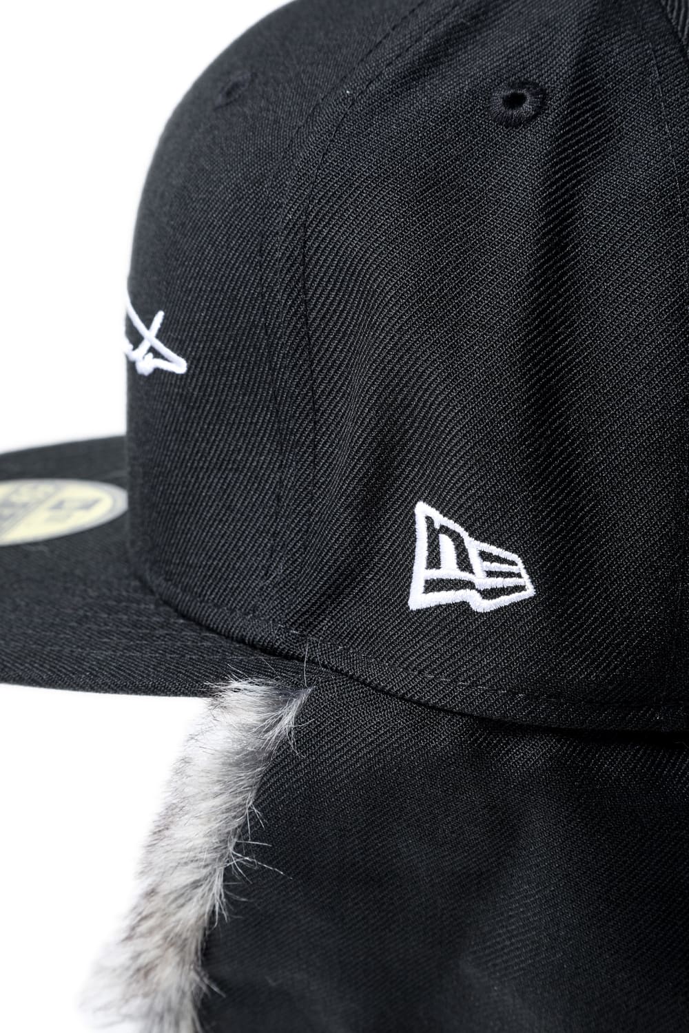New Era × Yohji Yamamoto 59FIFTY Dog Ear YY LOGO Cap