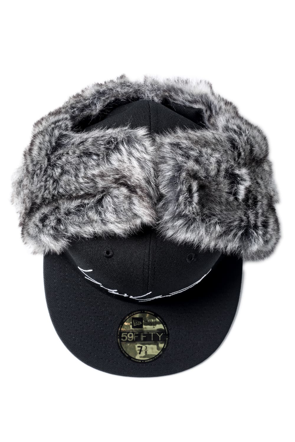 New Era × Yohji Yamamoto 59FIFTY Dog Ear YY LOGO Cap