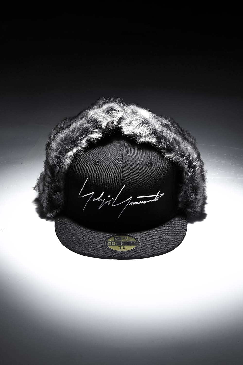 New Era × Yohji Yamamoto 59FIFTY Dog Ear YY LOGO Cap