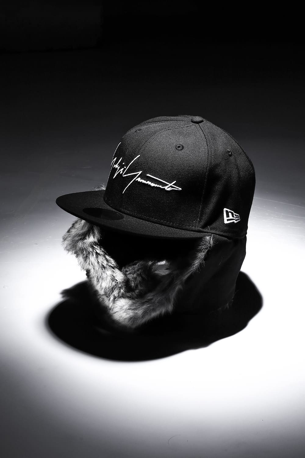 New Era × Yohji Yamamoto 59FIFTY Dog Ear YY LOGO Cap