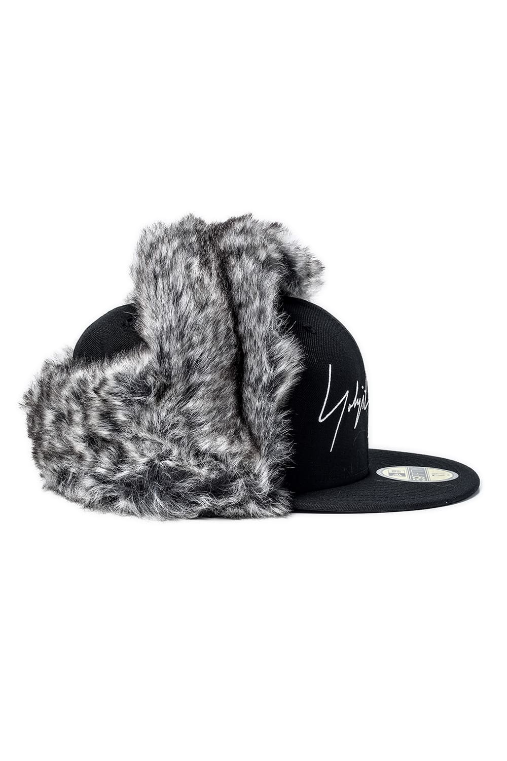 New Era × Yohji Yamamoto 59FIFTY Dog Ear YY LOGO Cap