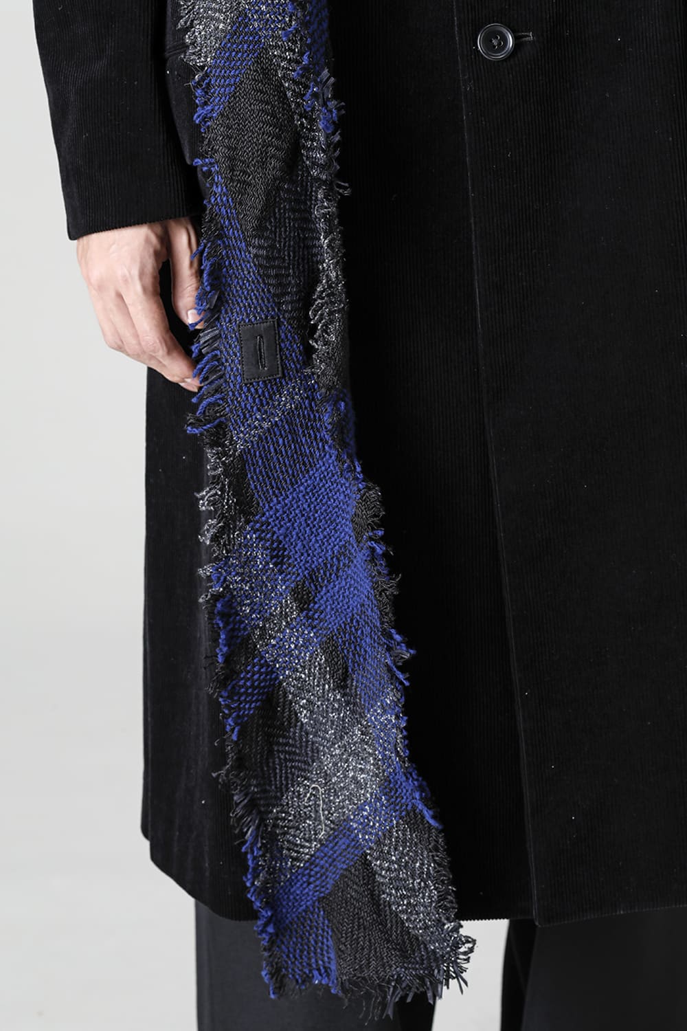 チェックストールジャケット