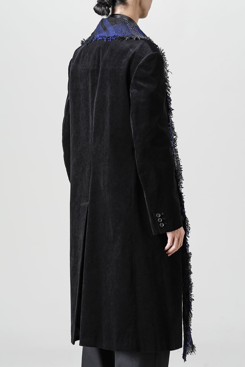 チェックストールジャケット