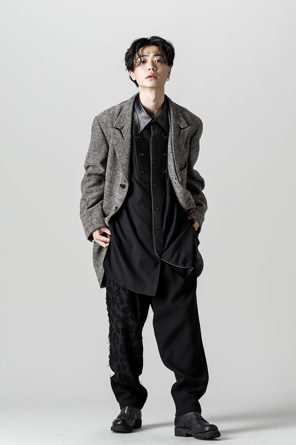 Detachable Lapel Jacket