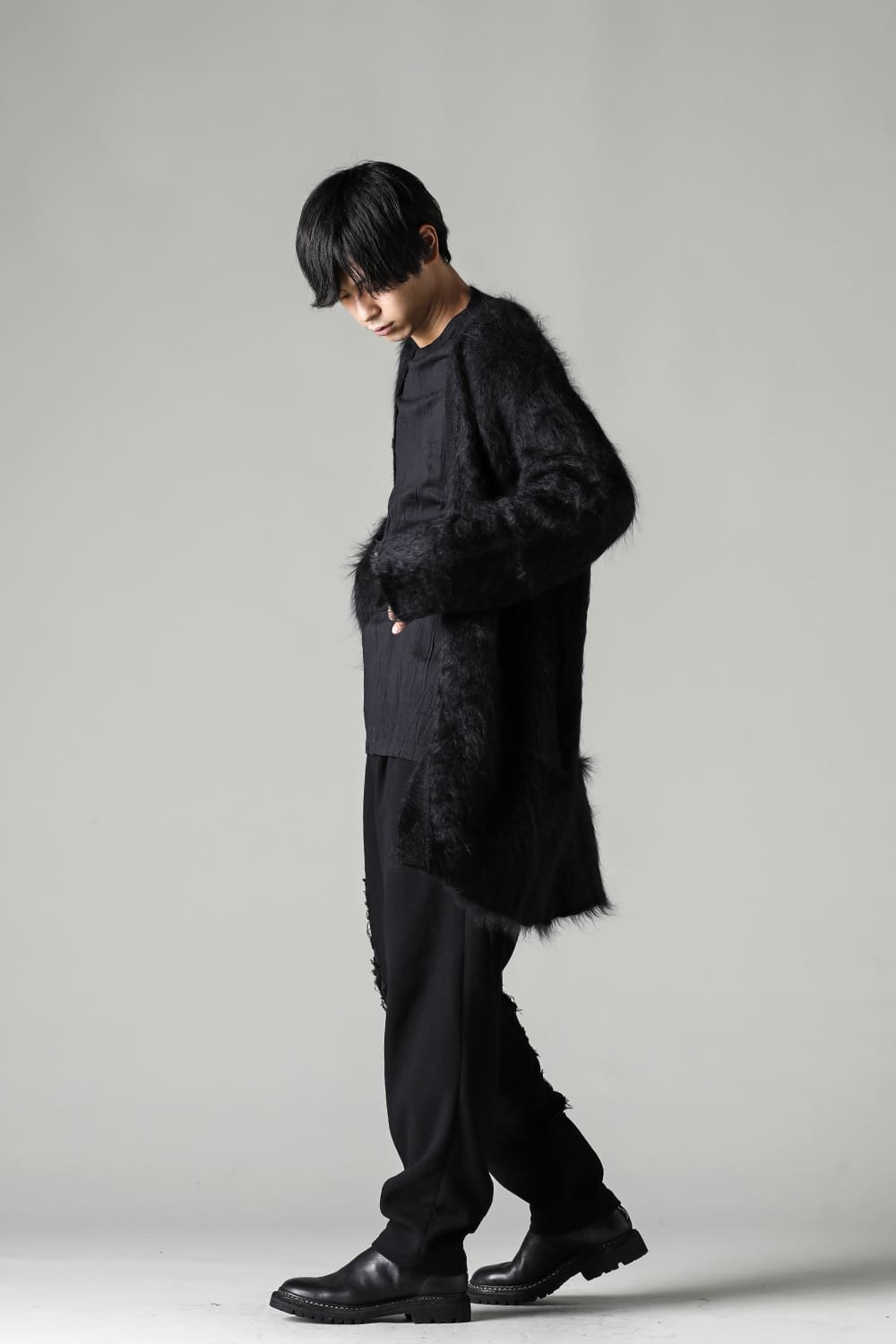 Long Cardigan Black