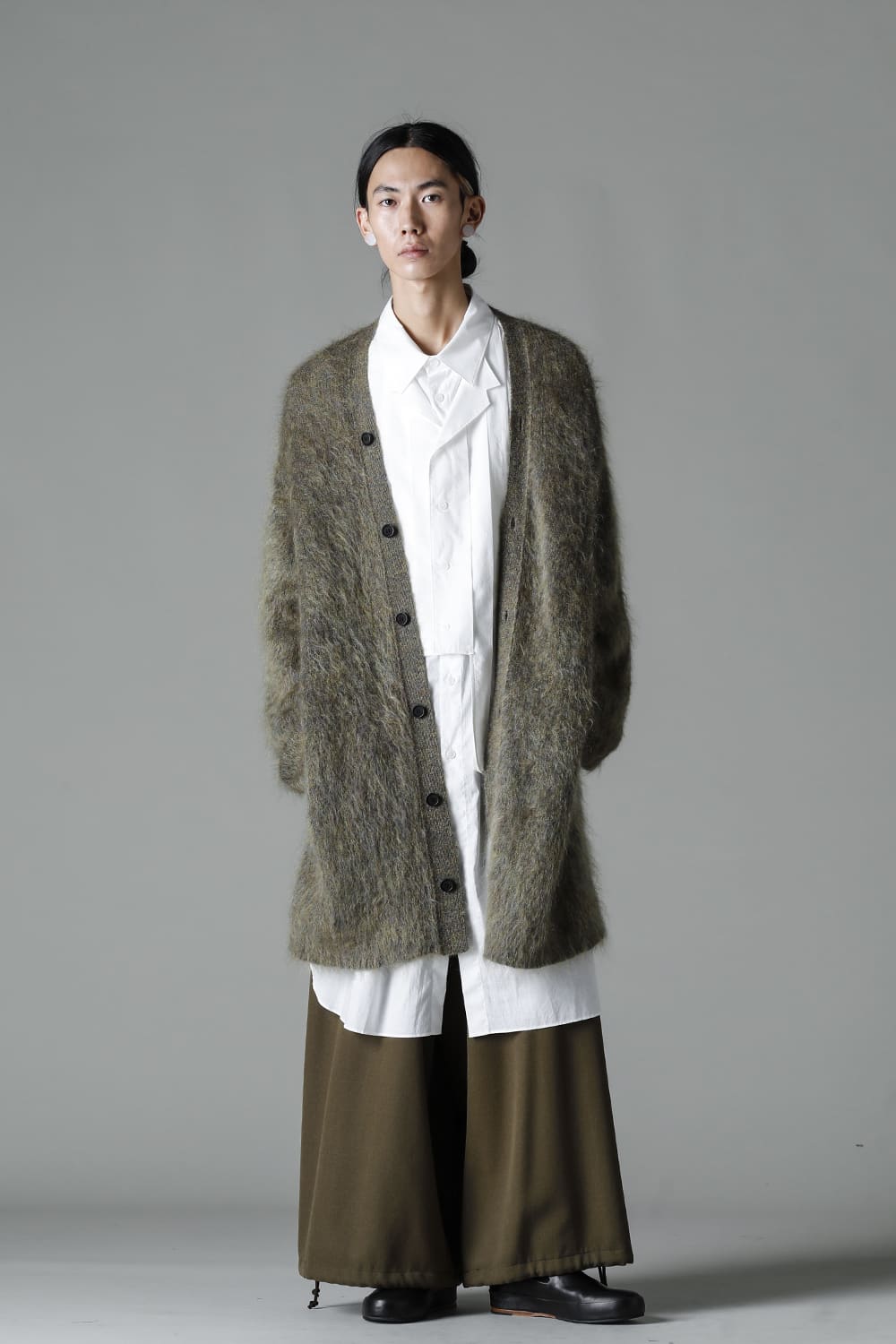 Long Cardigan Khaki