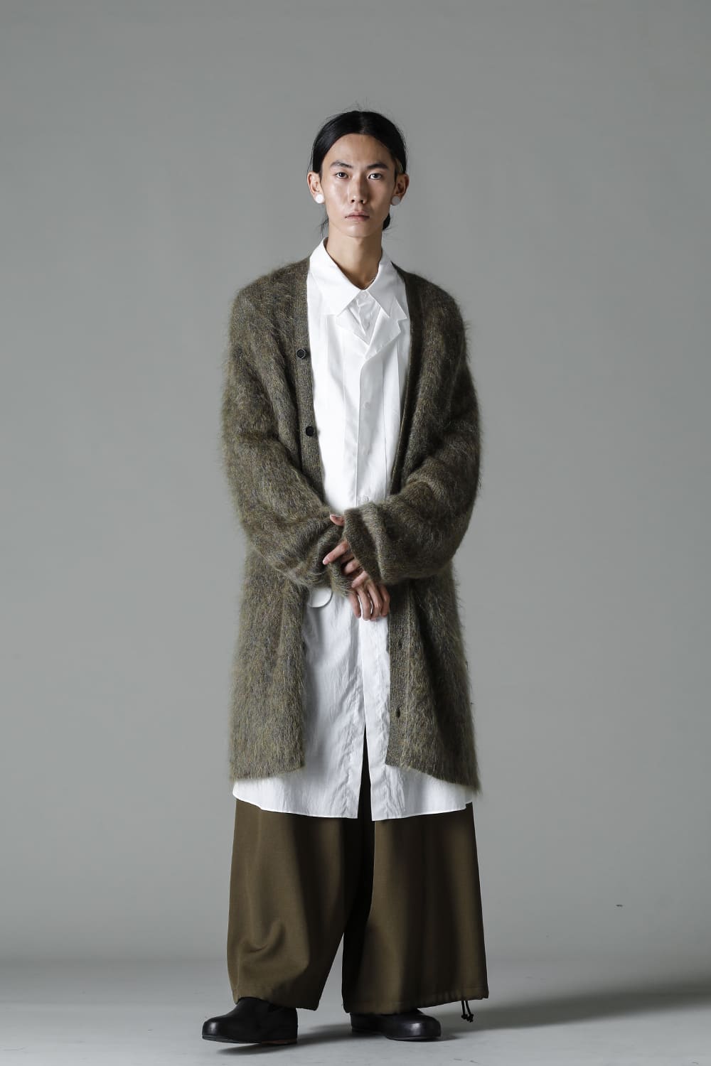 Long Cardigan Khaki