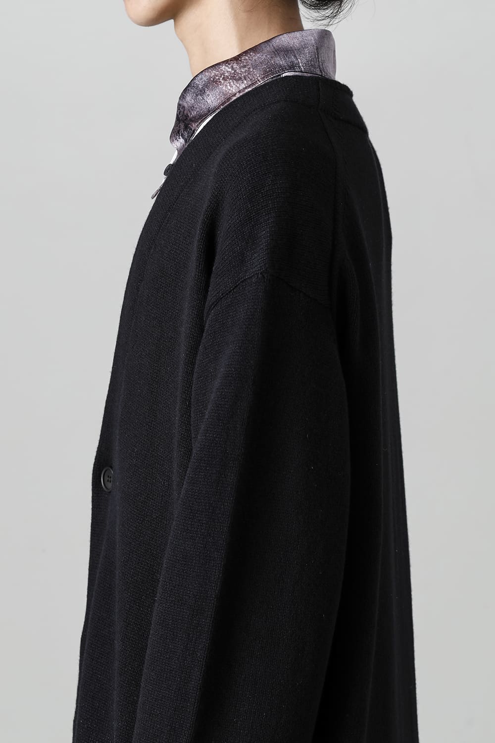 Discharged Long Cardigan