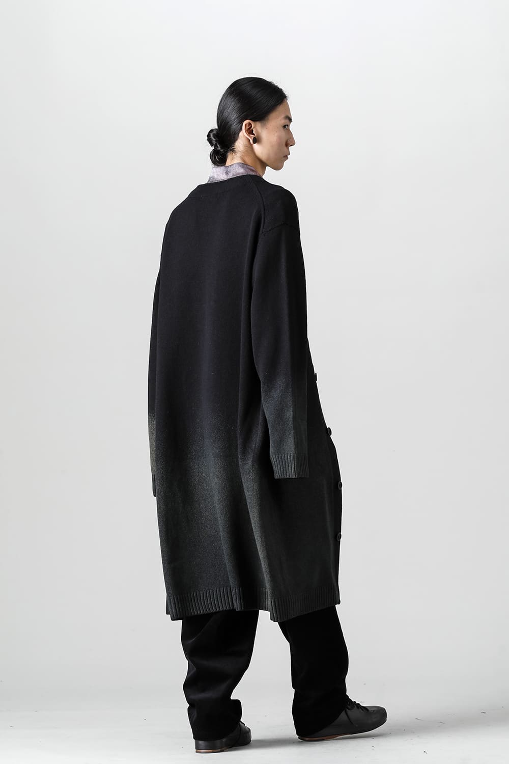 Discharged Long Cardigan