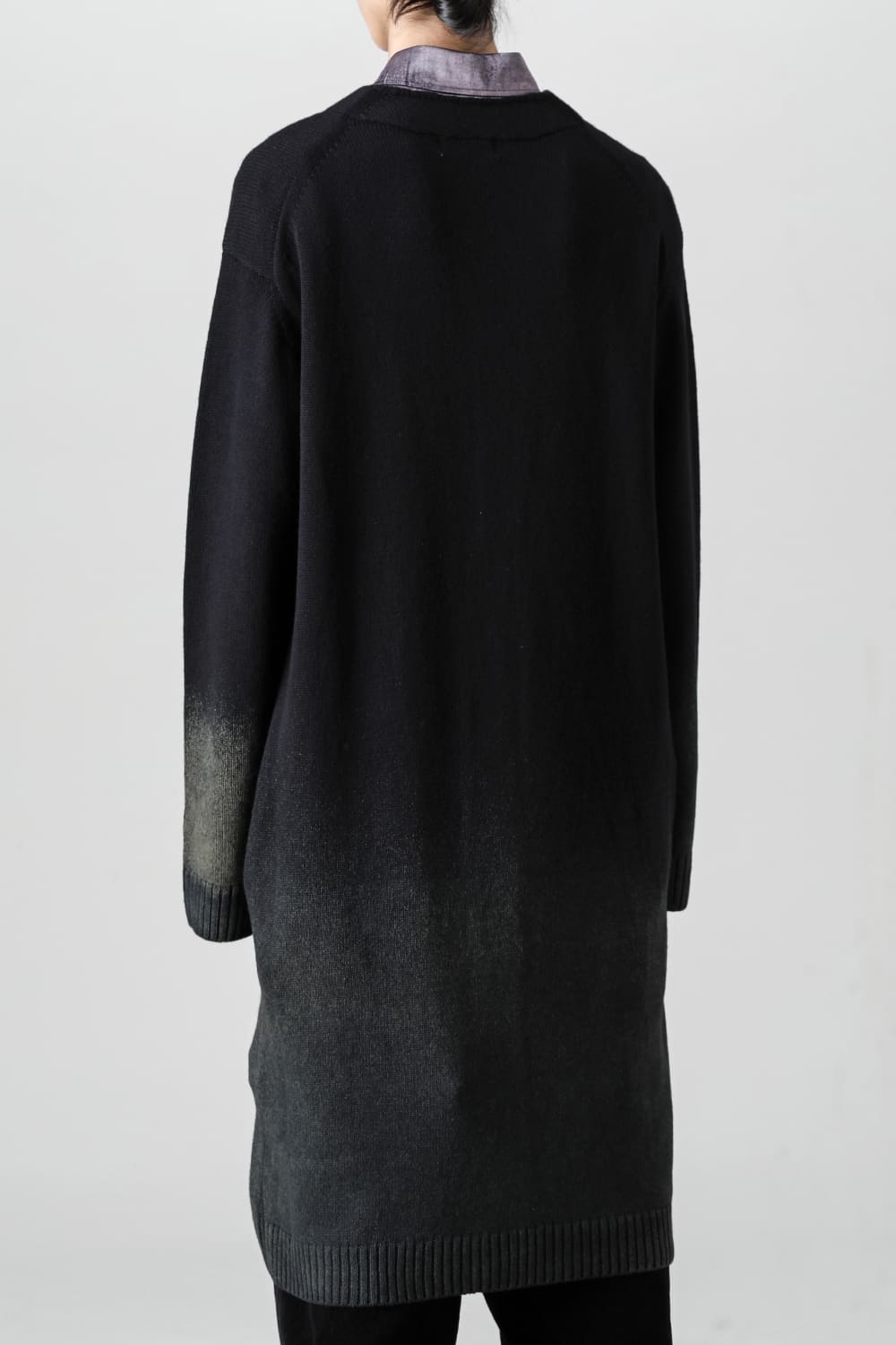 Discharged Long Cardigan