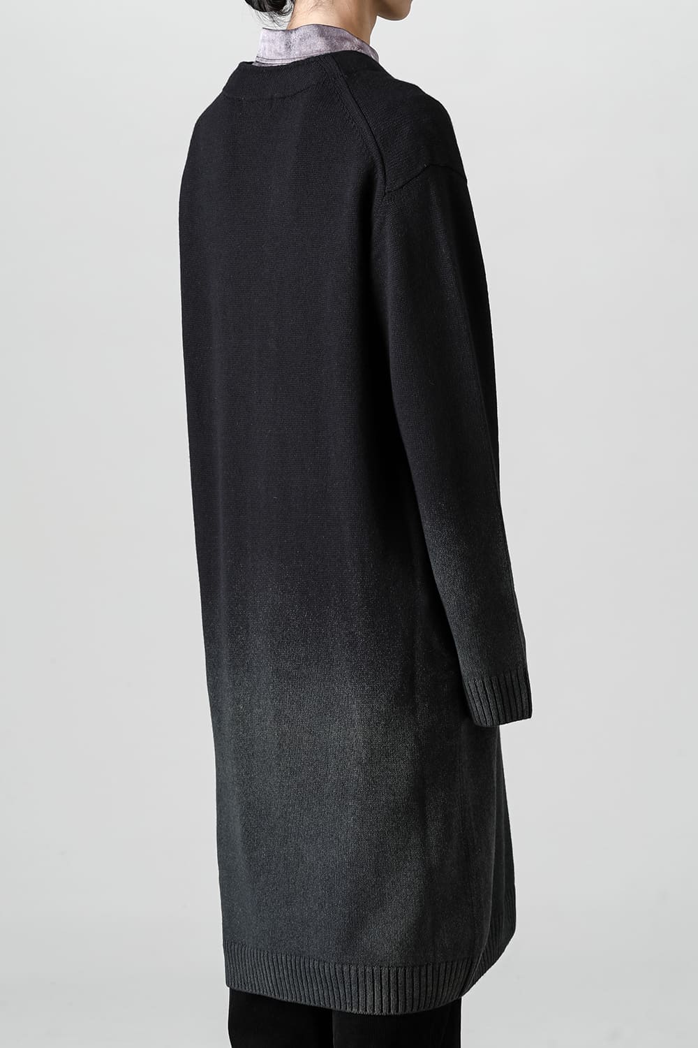 Discharged Long Cardigan