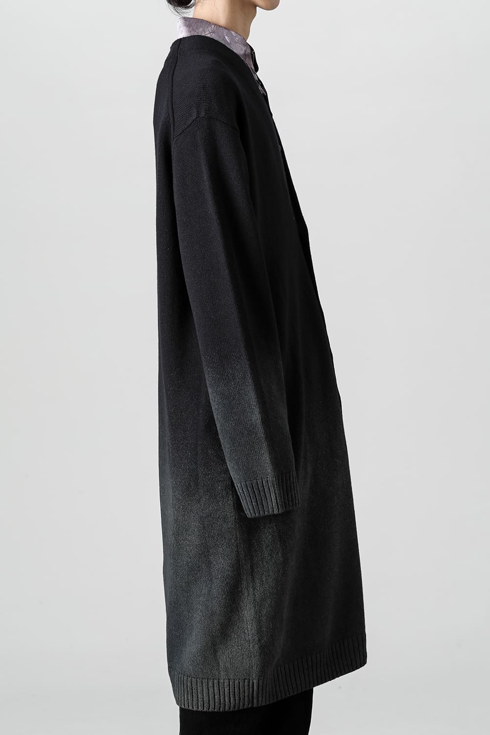 Discharged Long Cardigan