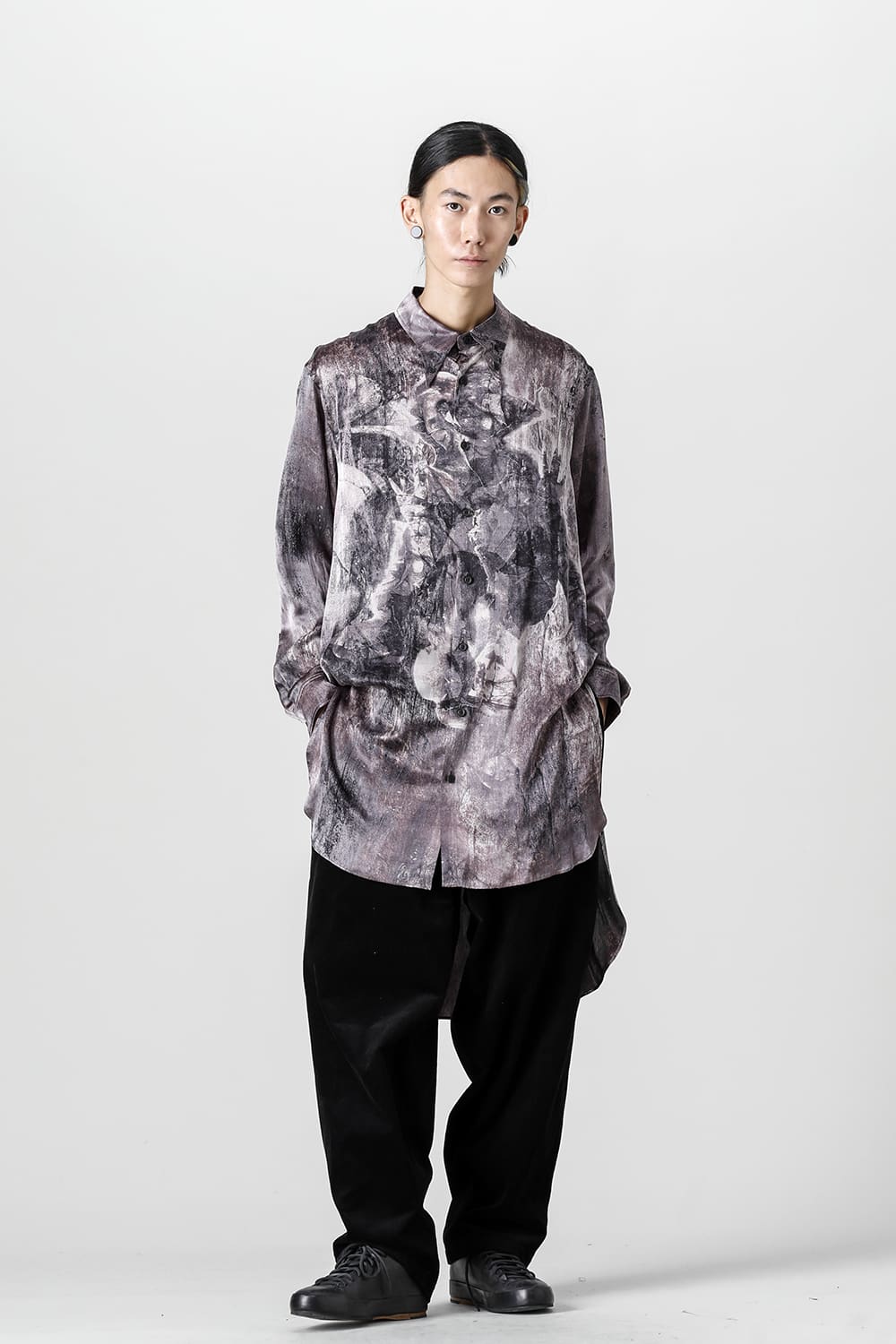 Hidden Side Pocket Corduroy Pants