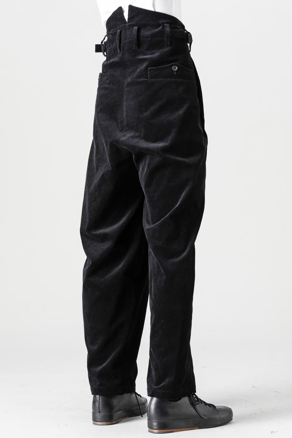 Hidden Side Pocket Corduroy Pants