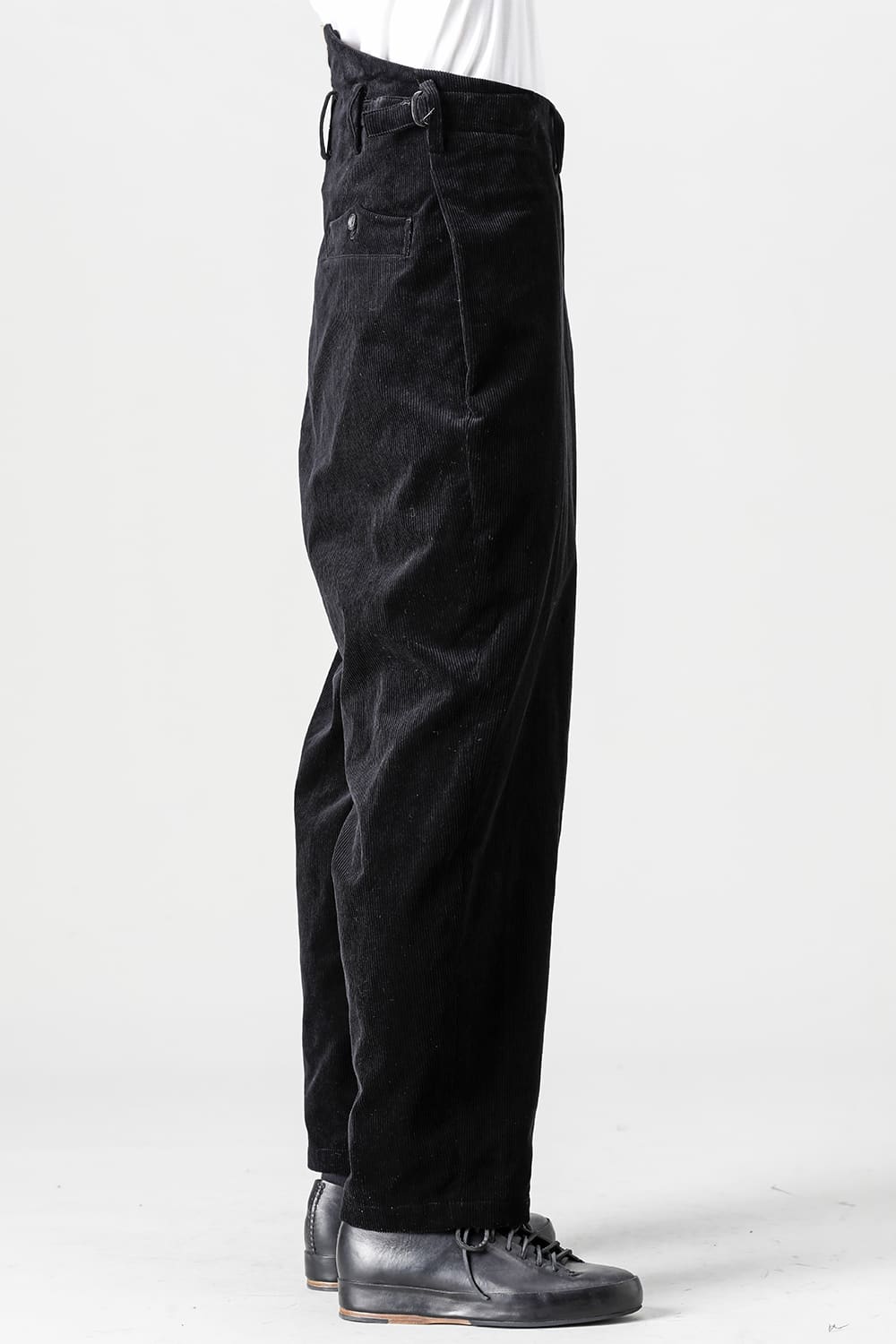Hidden Side Pocket Corduroy Pants