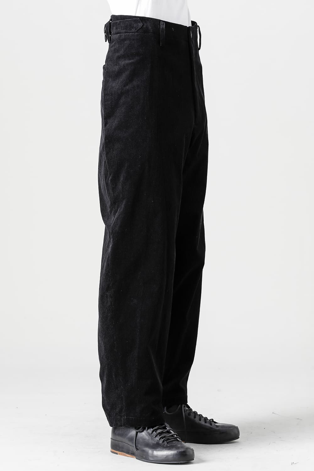 Hidden Side Pocket Corduroy Pants