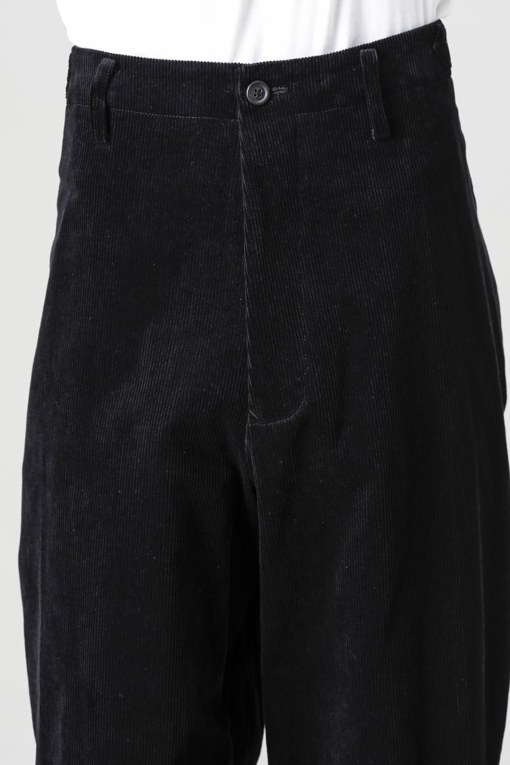 Hidden Side Pocket Corduroy Pants