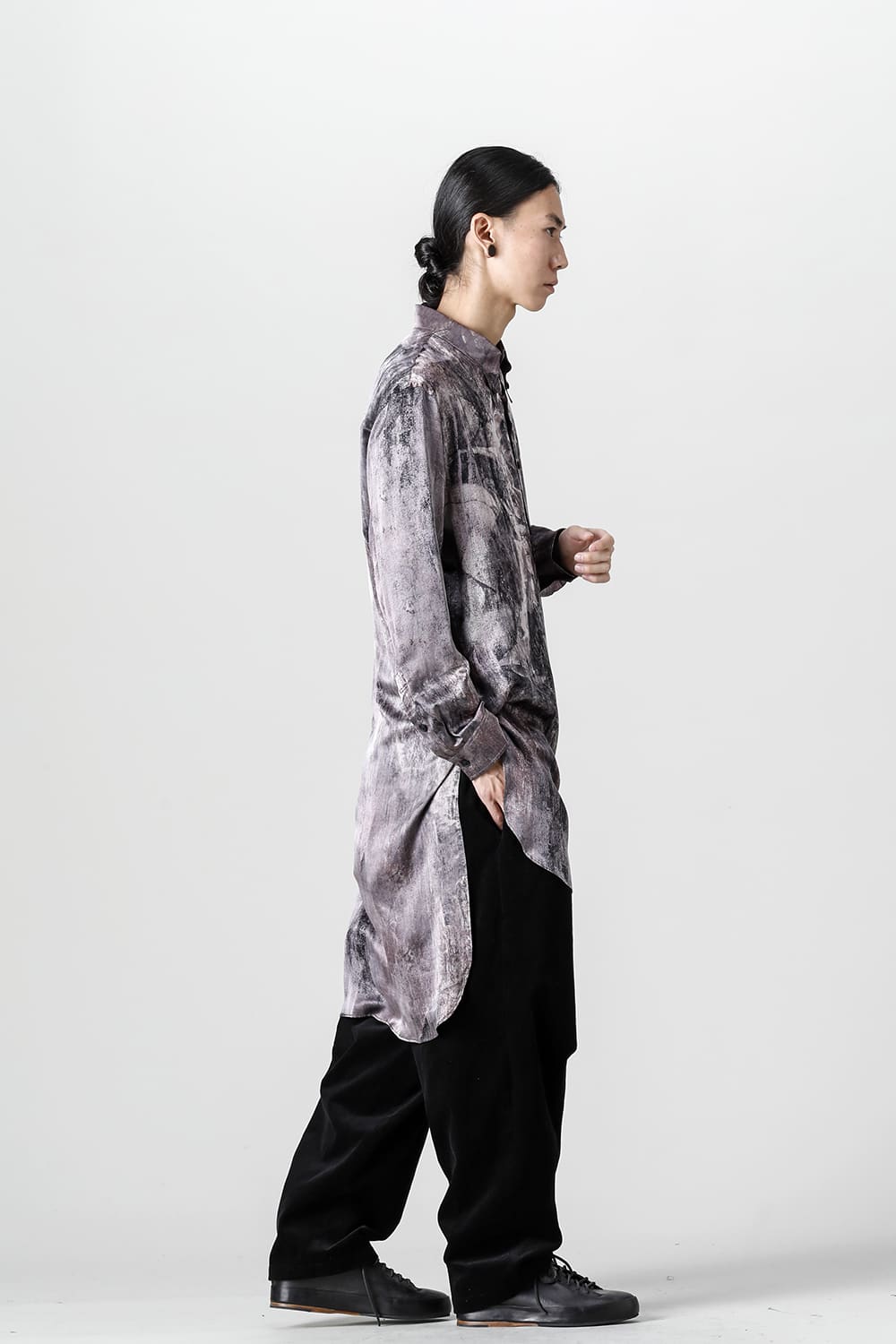 Hidden Side Pocket Corduroy Pants