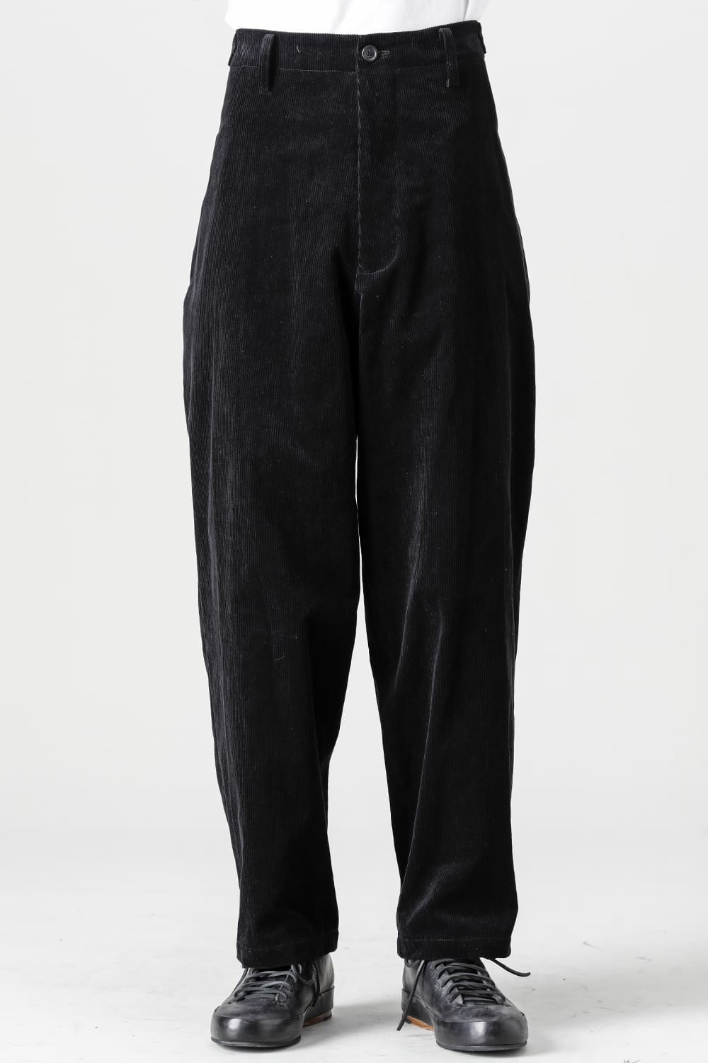 Hidden Side Pocket Corduroy Pants