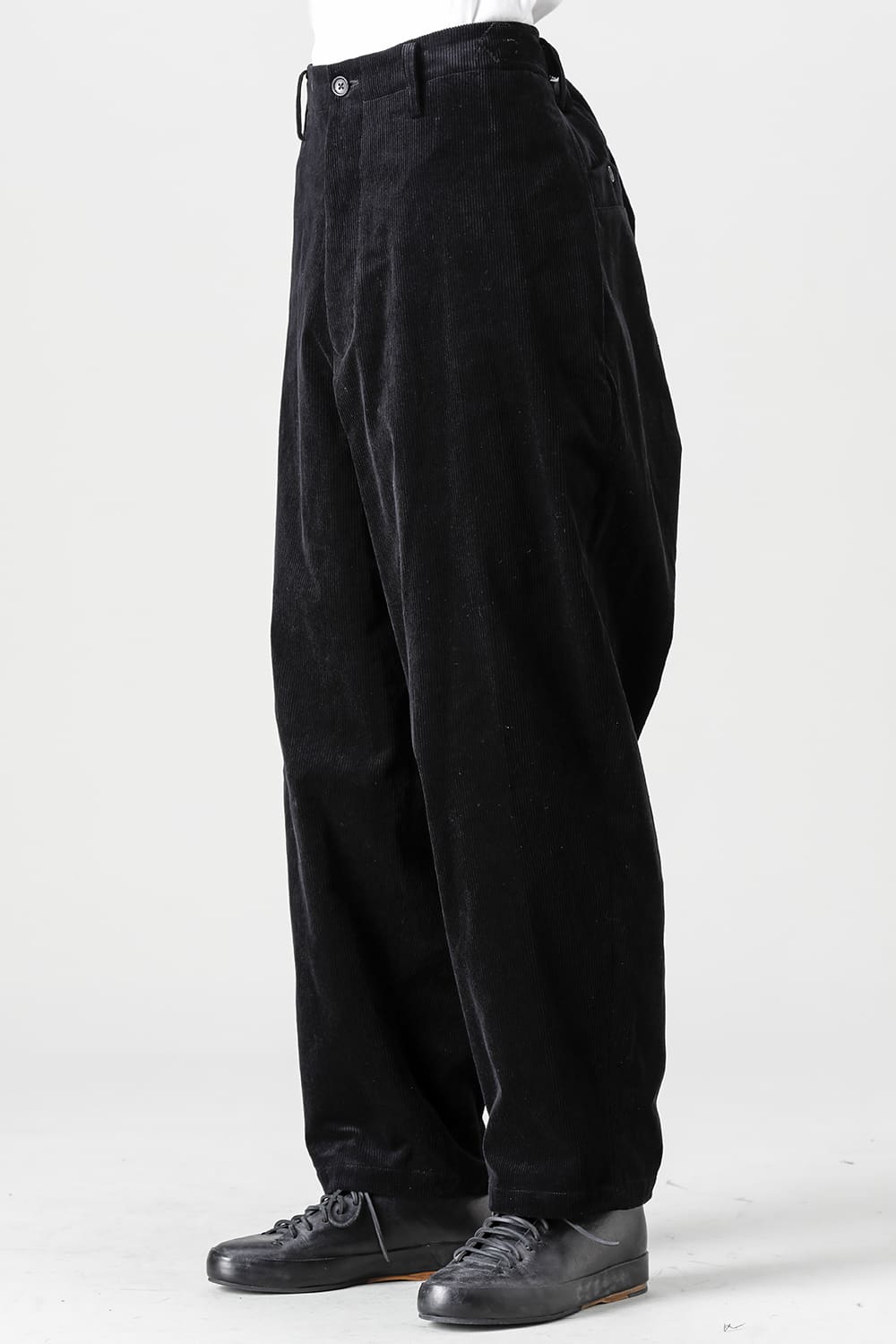 Hidden Side Pocket Corduroy Pants