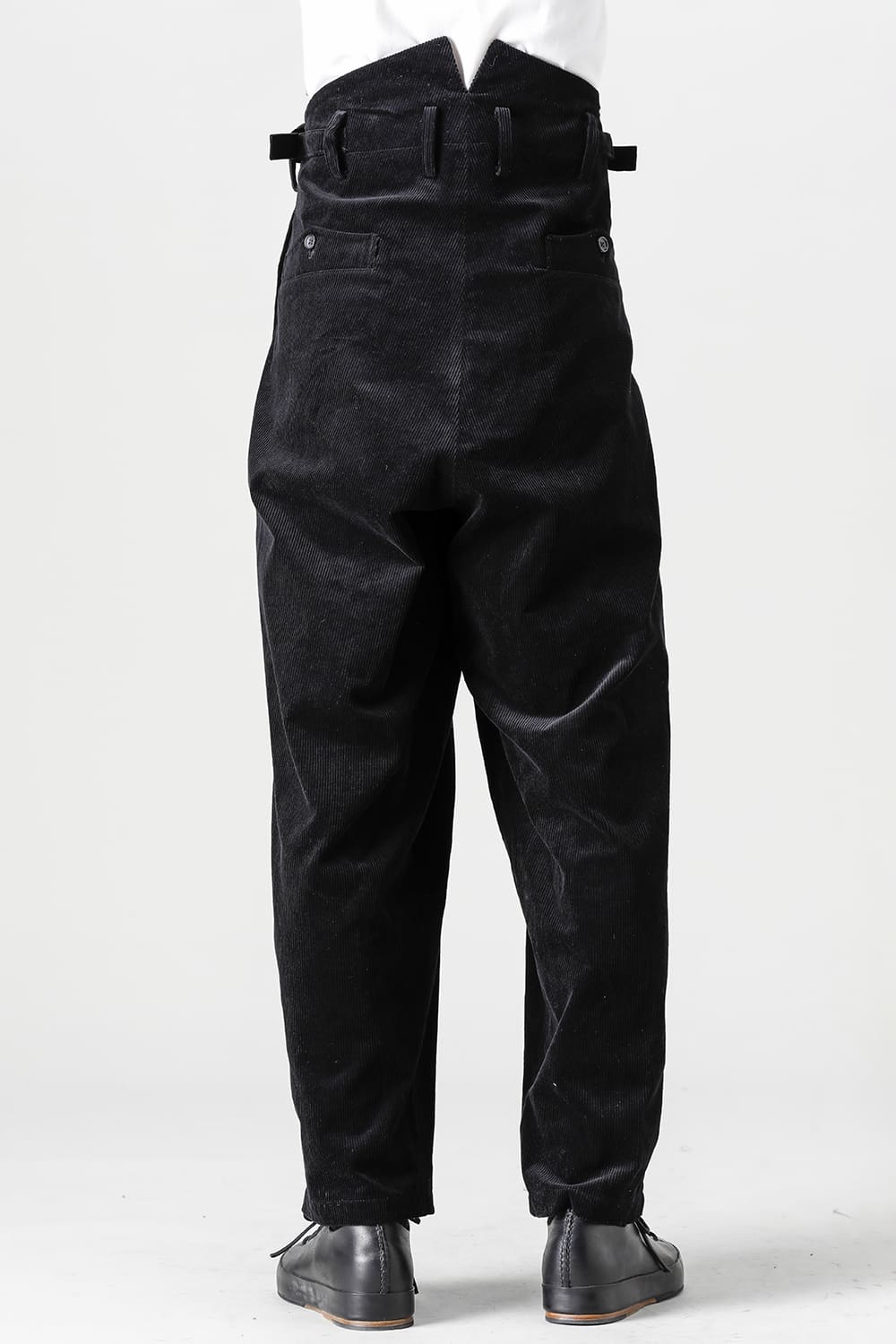 Hidden Side Pocket Corduroy Pants