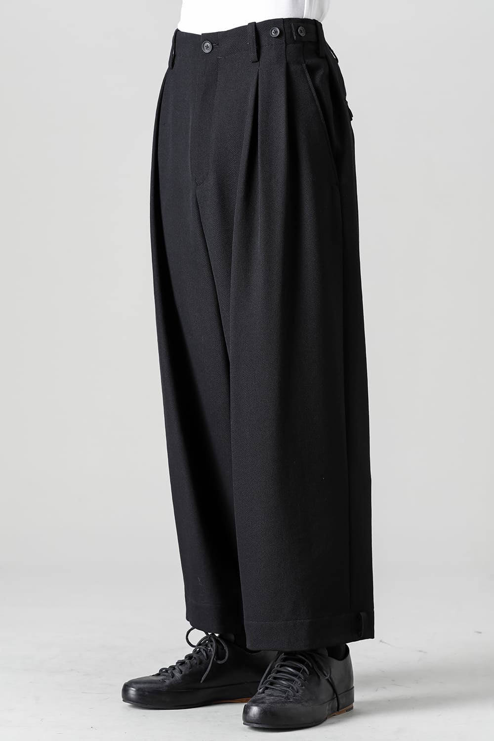 Side Hem Tab Pants